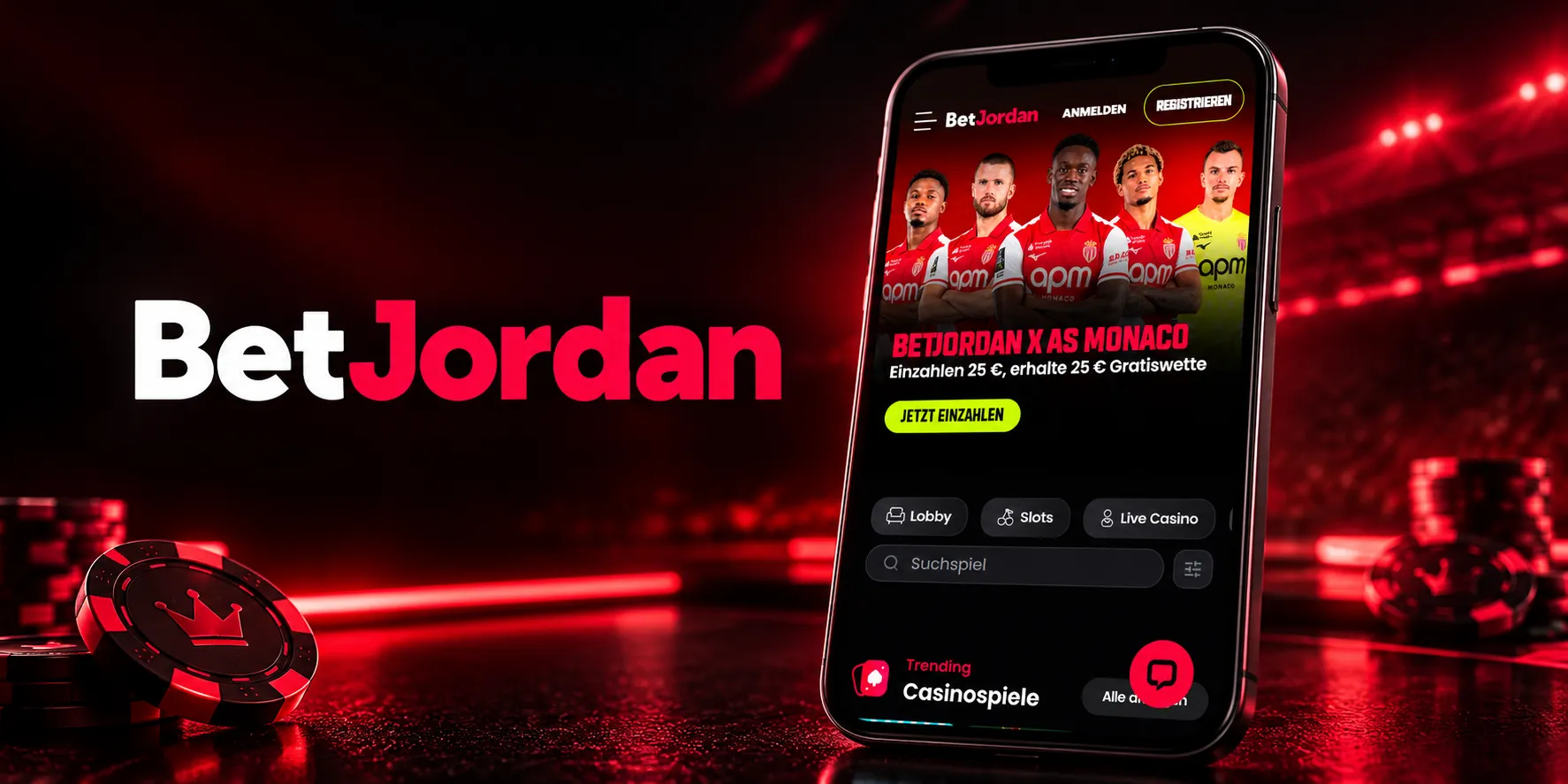 BetJordan Casino App Screenshot